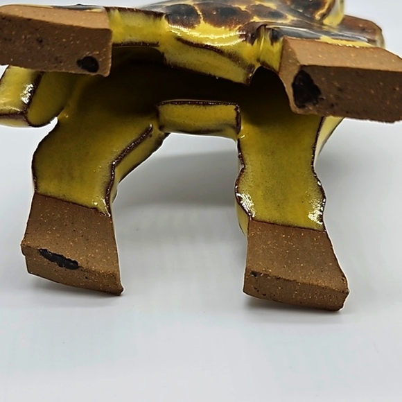 Pottery giraffe figurine - Picture 8 of 10